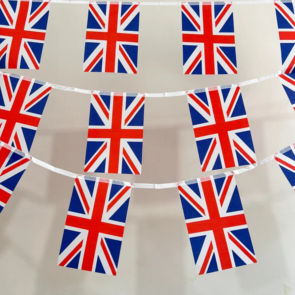 Union Jack Party Hanging Decorations Pennant