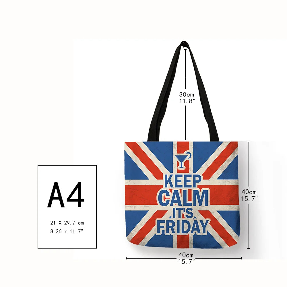 Union Jack Chic Totes – British Style for Cool Gals