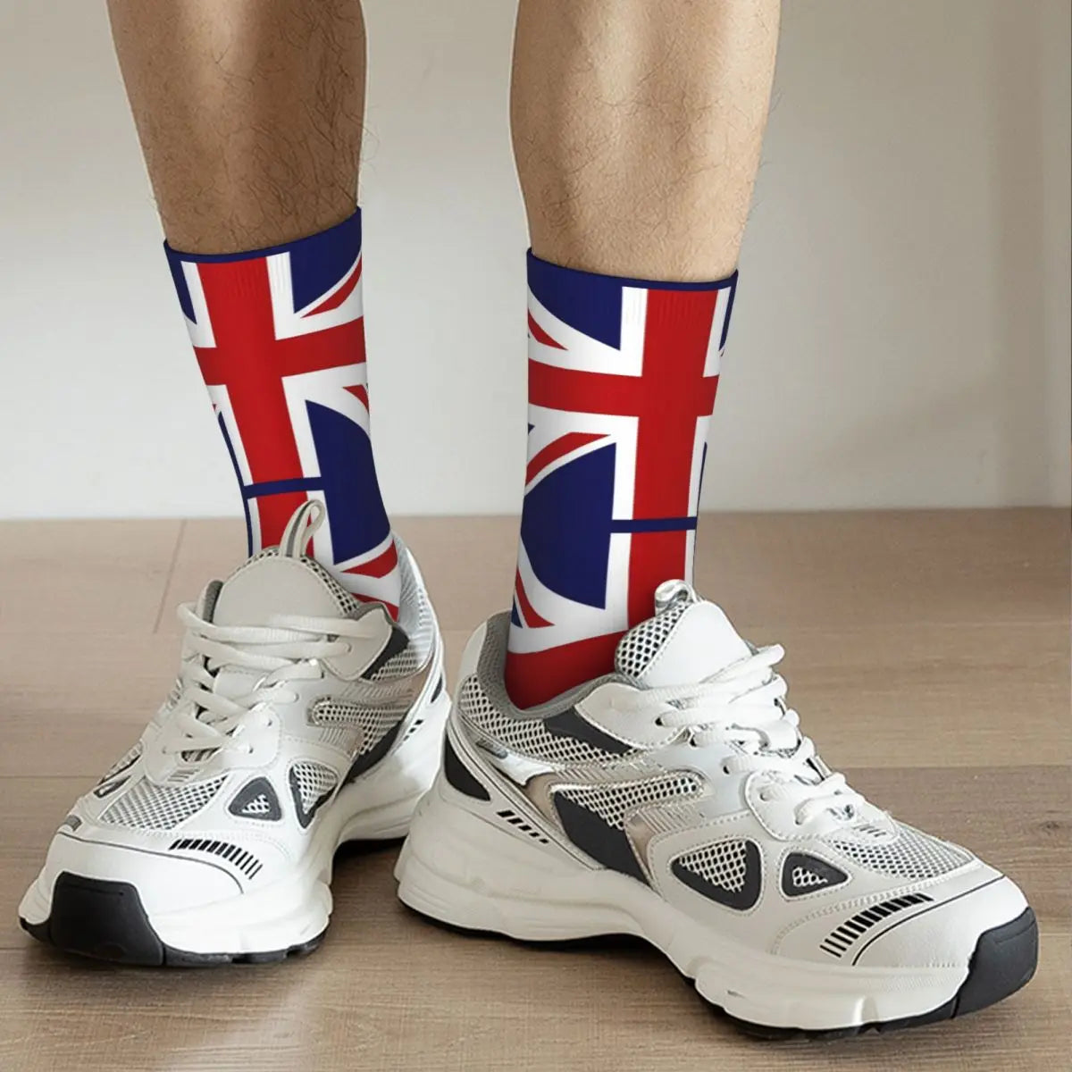 Union Jack Crew Socks - Unisex