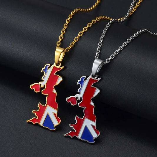United Kingdom -Great Britain Pendant Necklace